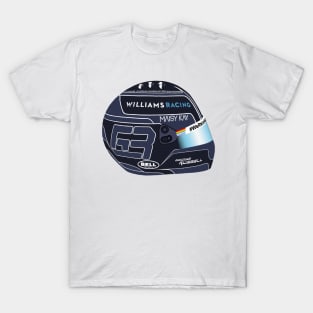 George Russell Abu Dhabi helmet 2020 T-Shirt